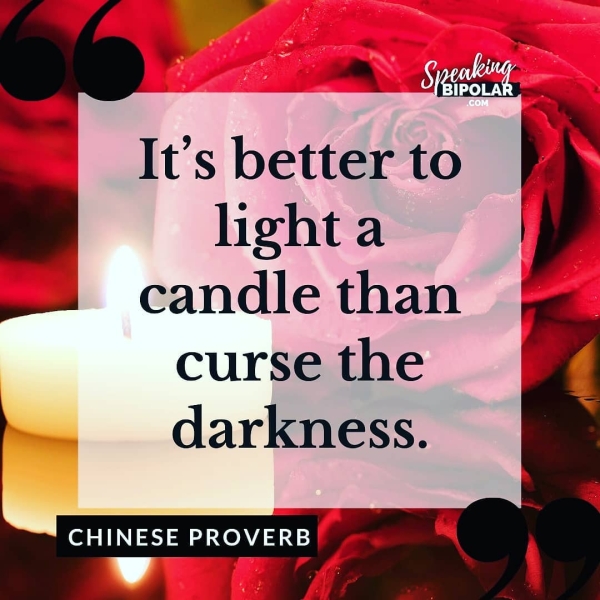 Ss «candle than curse the darkness.