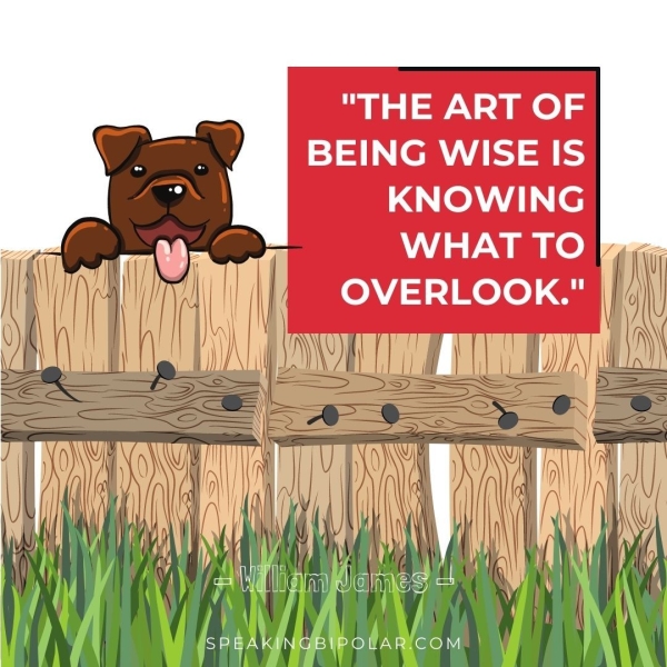 "THE ART OF BEING WISE IS KNOWING WHAT TO FB OVERLOOK." | r shia sbddsd bs Lad a al SPBEAKINGBIPOLVARICOM
