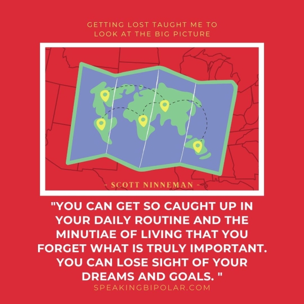 "YOU CAN GET SO CAUGHT UP IN YOUR DAILY ROUTINE AND THE MINUTIAE OF LIVING THAT YOU FORGET WHAT IS TRULY IMPORTANT. YOU CAN LOSE SIGHT OF YOUR DREAMS AND GOALS. "