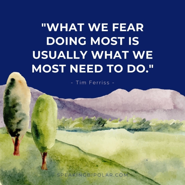 "WHAT WE FEAR DOING MOST IS USUALLY WHAT WE MOST NEED TO DO." Pa Mine t-te ieee
