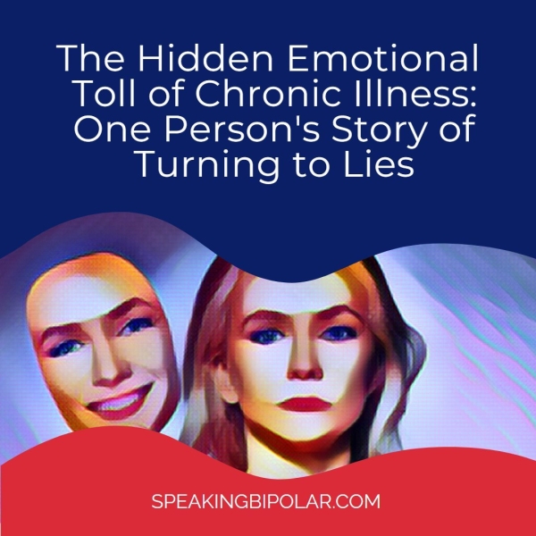 The Hidden Emotional Toll of Chronic Illness: One Person's Story of Turning to Lies SPEAKINGBIPOLAR.COM
