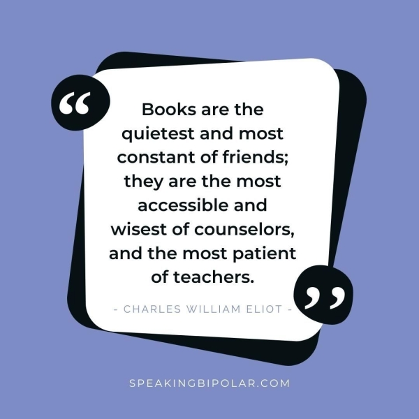 a @ Books are the quietest and most constant of friends; they are the most accessible and wisest of counselors, and the most patient of teachers.