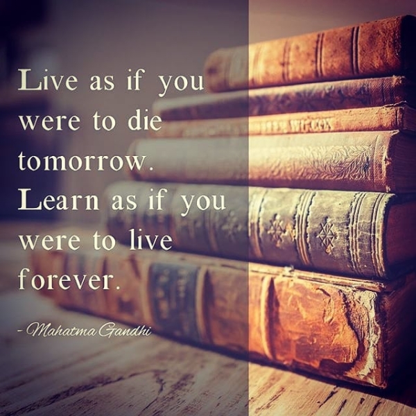 Li iam Covel ive as if y : forever.