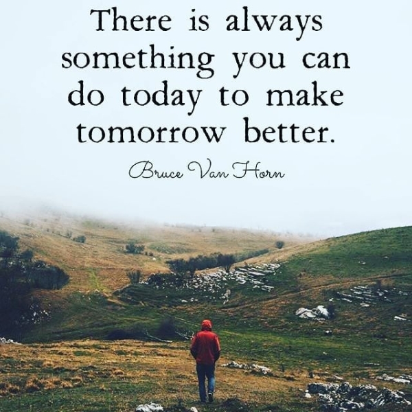 something you can do today to make tomorrow better. Brasew Ver’ Horne