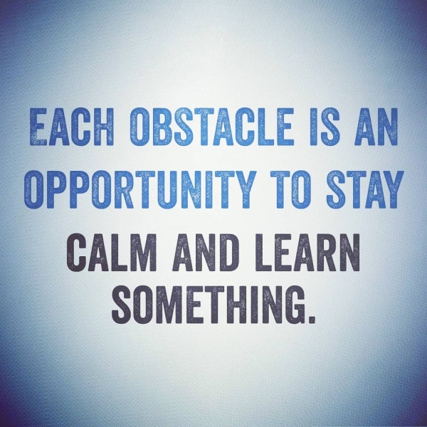 CALM AND LEARN SOMETHING.