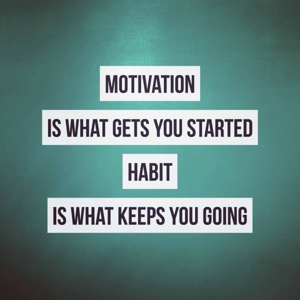 Is OU STARTED IS WHAT KEEPS YOU GOING